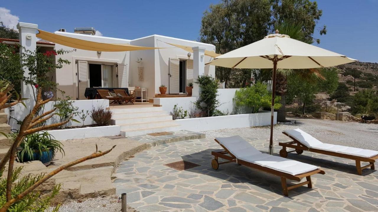 Tranquil Villa With Sea View In Ammopi Karpathos Amoopi Ngoại thất bức ảnh