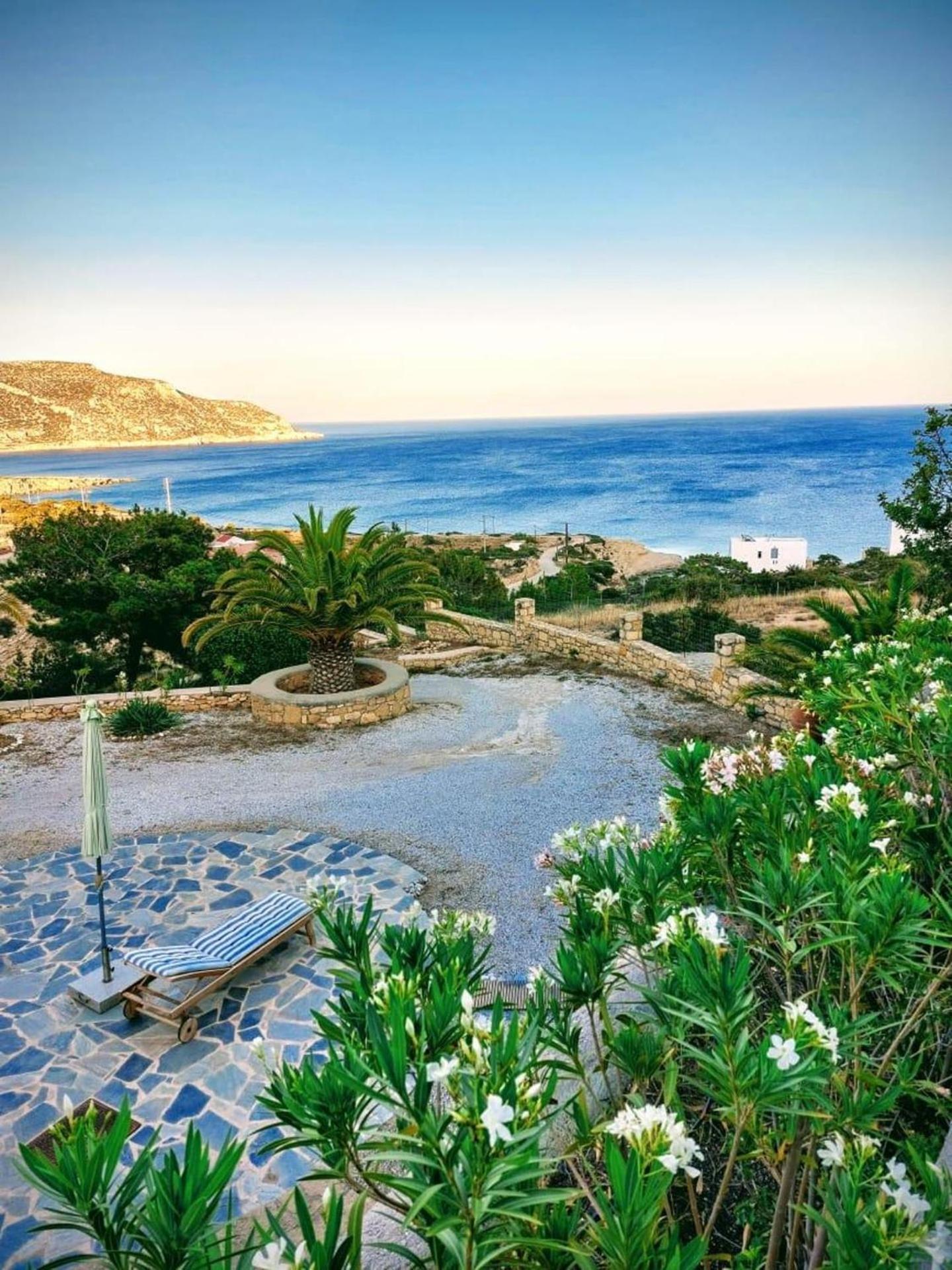 Tranquil Villa With Sea View In Ammopi Karpathos Amoopi Ngoại thất bức ảnh